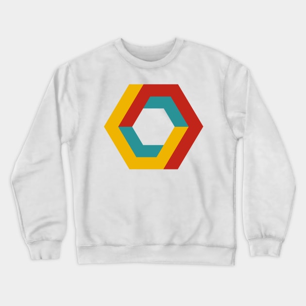 Impossible Shape Crewneck Sweatshirt by n23tees